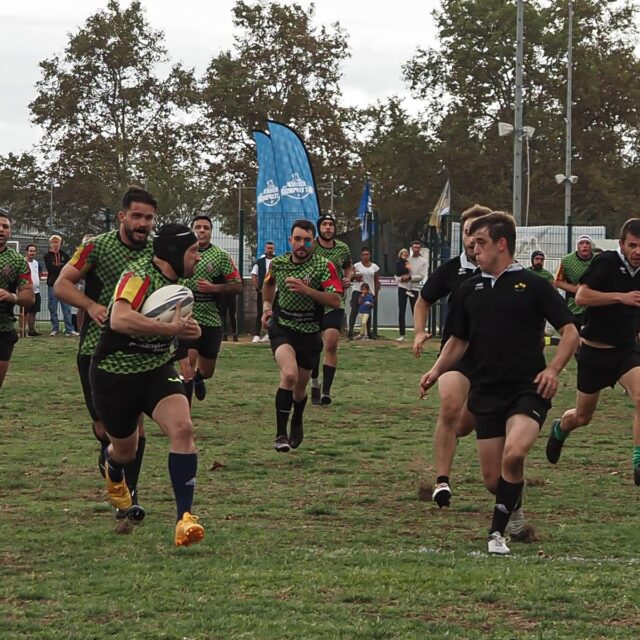 Partit amistós masculí RCAE – Tàrrega, 45-7