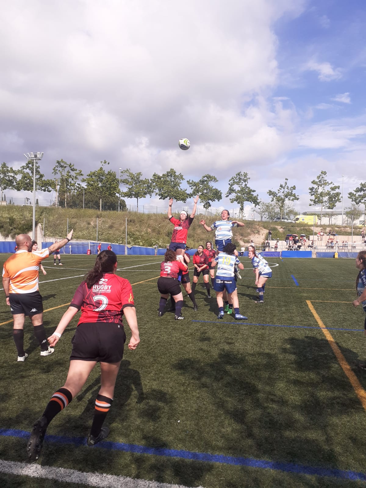 14a jornada de lliga femenina, Granollers 78 – RCAE/Senglars 7
