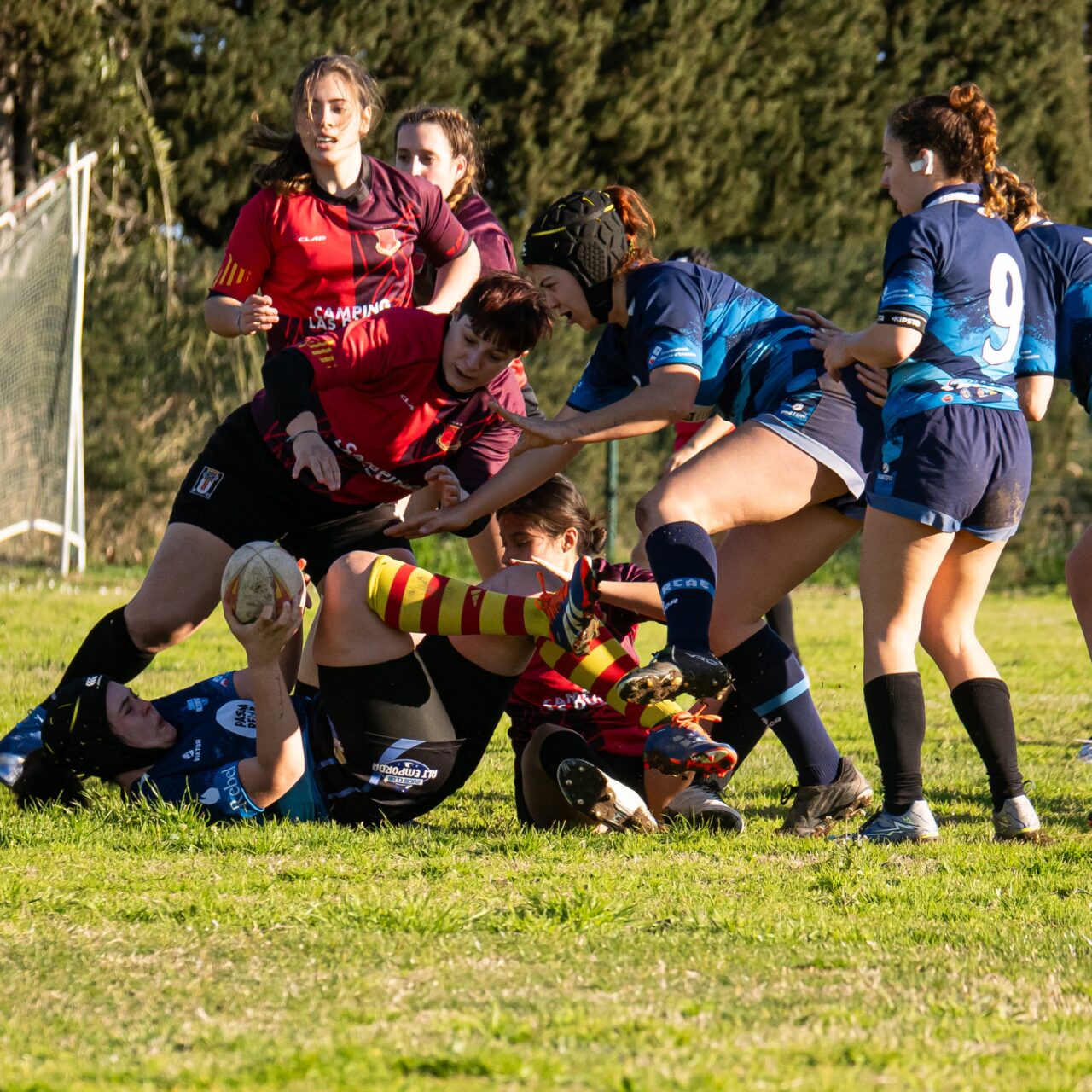 7a jornada de lliga de rugbi femenina, Valkinyoles 12 – BUC/Senglars 5